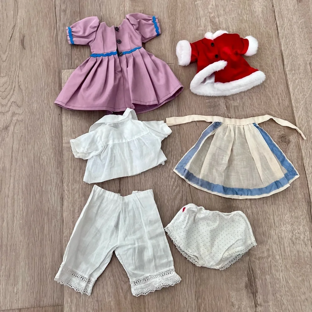 Vintage Doll Clothing‎ Pack- Top Dress Skirt Bottom | 6 PCs